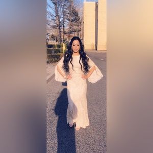 Ralph Lauren Cream Wedding Dress Size 2